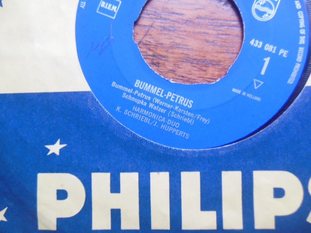 single 45rpm ep k.schriebl+ k.hupperts bummel petrus 7inch, Overige genres, 7 inch, Ophalen of Verzenden, Zo goed als nieuw