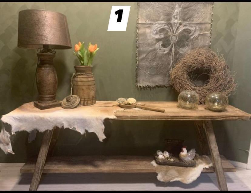 Steigerhouten  meubels alle kan op maat gemaakt worden, Huis en Inrichting, Ophalen of Verzenden, Nieuw, 25 tot 50 cm, Rechthoekig