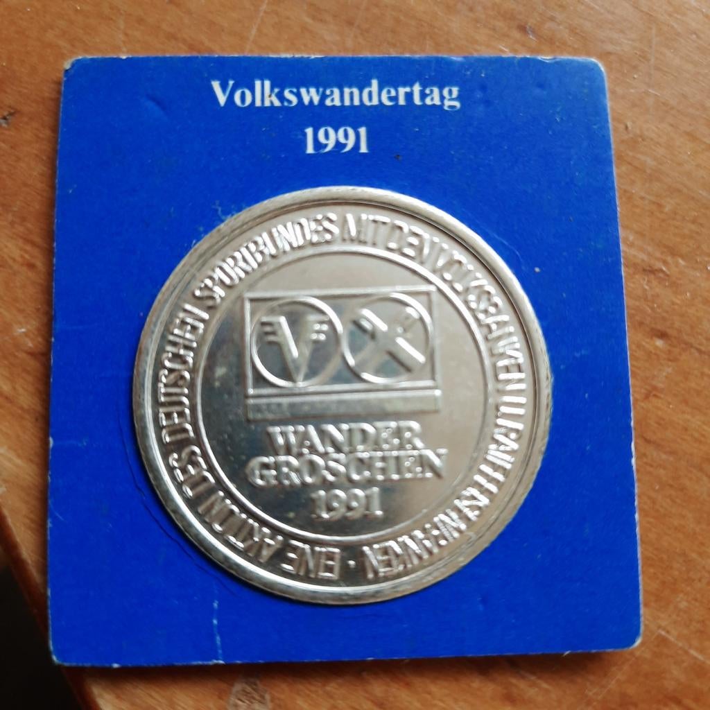 Verzamelmunt: Wandergroschen 1991