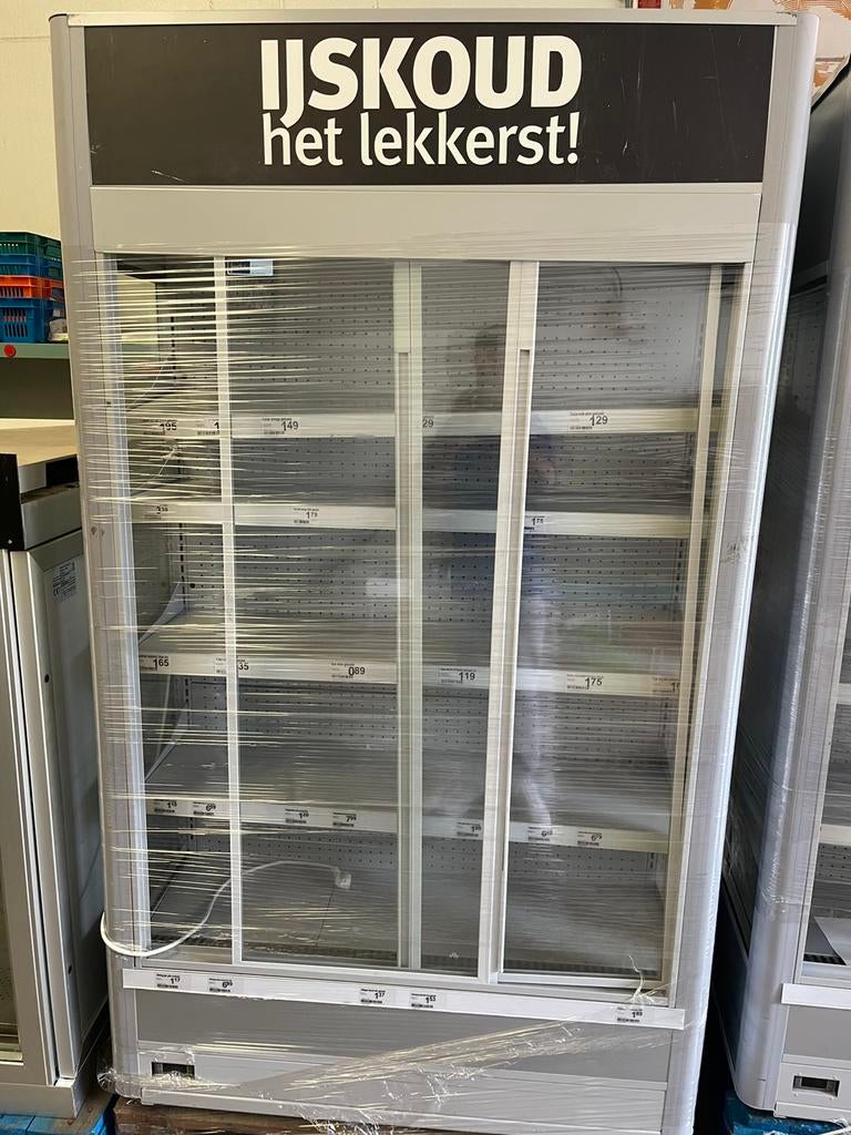 Wandkoeling met schuifdeuren koelkast, Ophalen of Verzenden, Koelen en Vriezen