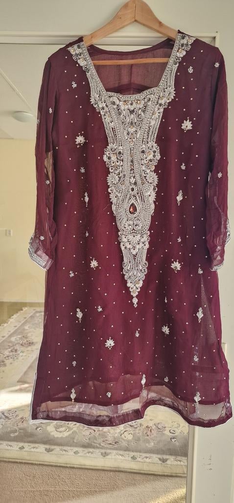 Pakistans,Indias,Kameez Shalwar, Maat 38/40 (M), Overige typen, Nieuw, Ophalen of Verzenden