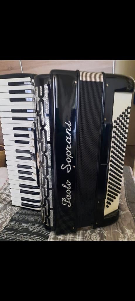 Accordeon Paolo Soprani, Muziek en Instrumenten, Accordeons, Overige merken, Gebruikt, Verzenden, Overige formaten