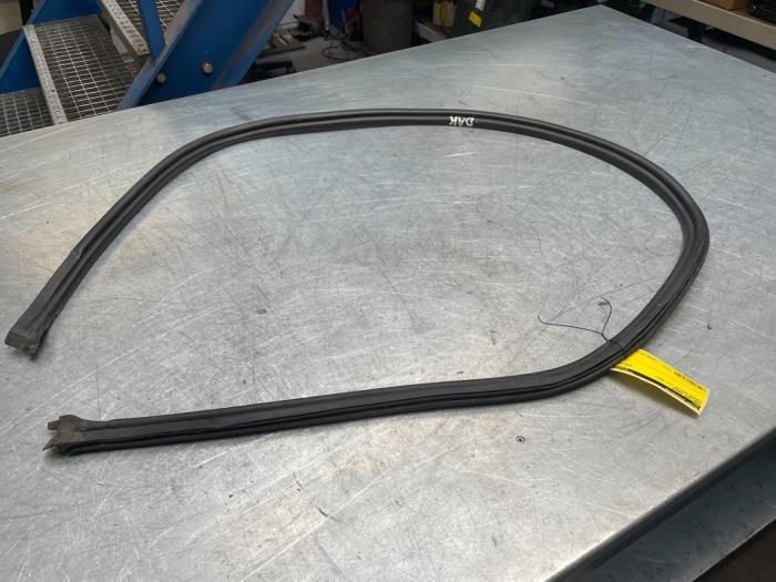 Cabriodak rubber van een Porsche Boxster, Gebruikt, -, -, Porsche