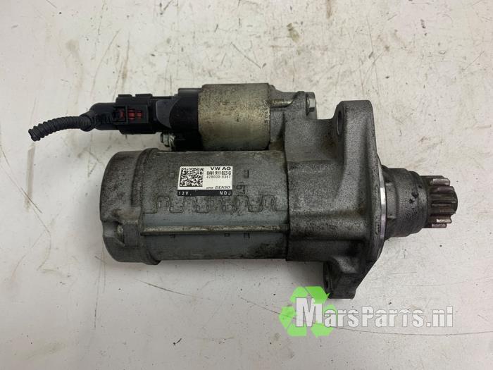Startmotor van een Volkswagen Golf, Gebruikt, -, Volkswagen, -