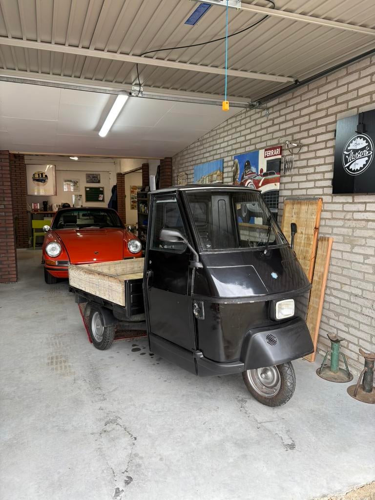 Piaggio Ape 50, model met enkele koplamp, 1990, NL kenteken, Gebruikt, Overige modellen, Maximaal 45 km/u, Ophalen of Verzenden