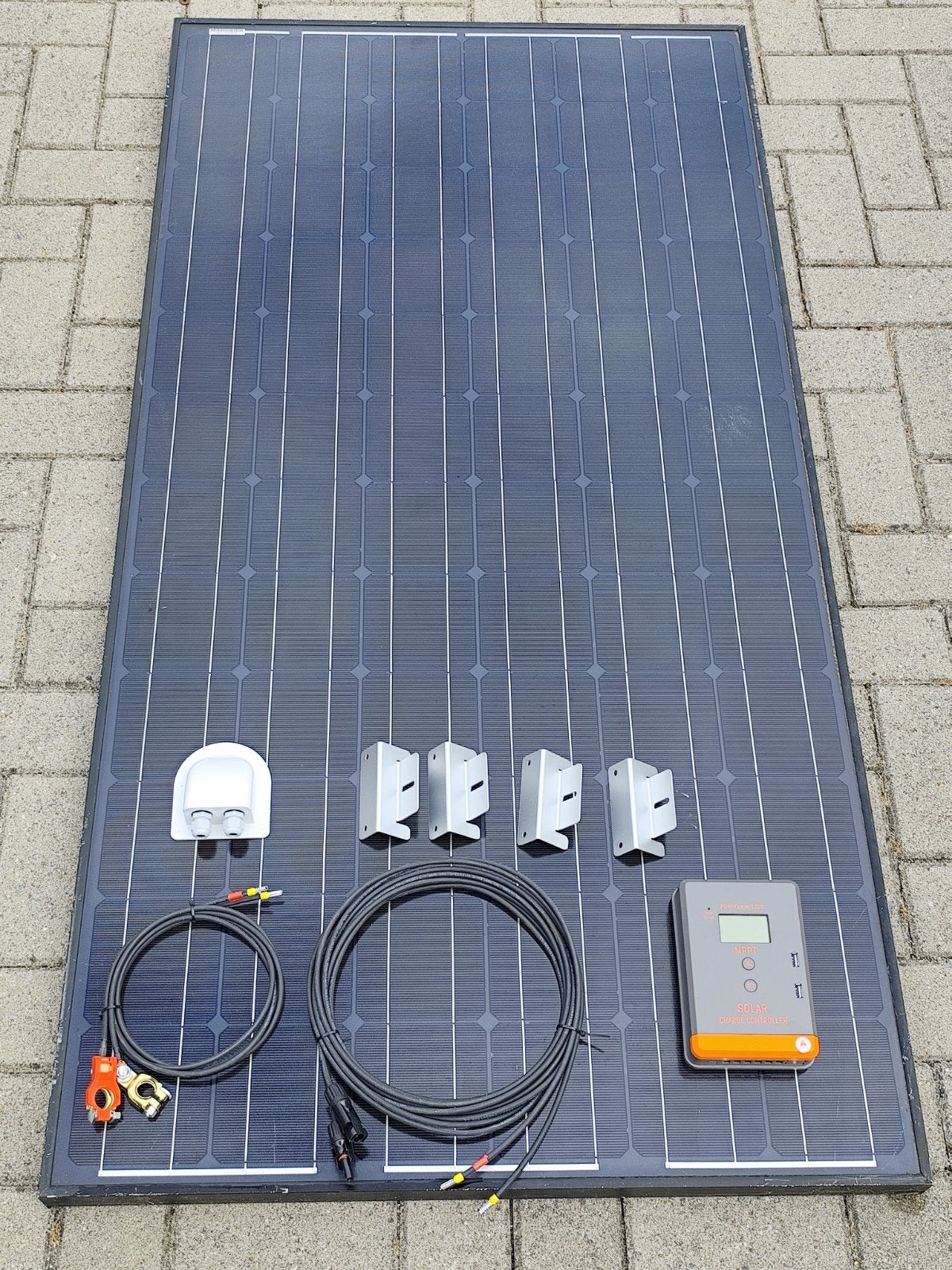 Off-grid zonnepaneel set 12/24 volt 190 watt, Ophalen