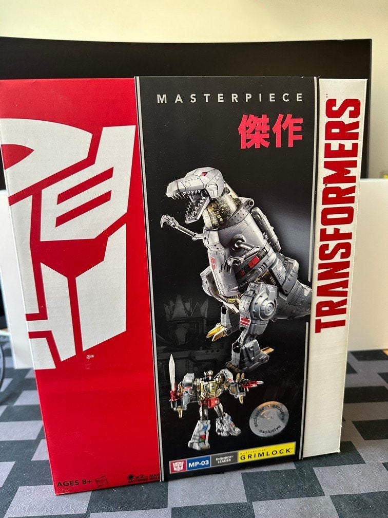 Transformer: Masterpiece Grimlock Hasbro (MP-03), Verzamelen, G1, Ophalen of Verzenden, Gebruikt, Autobots
