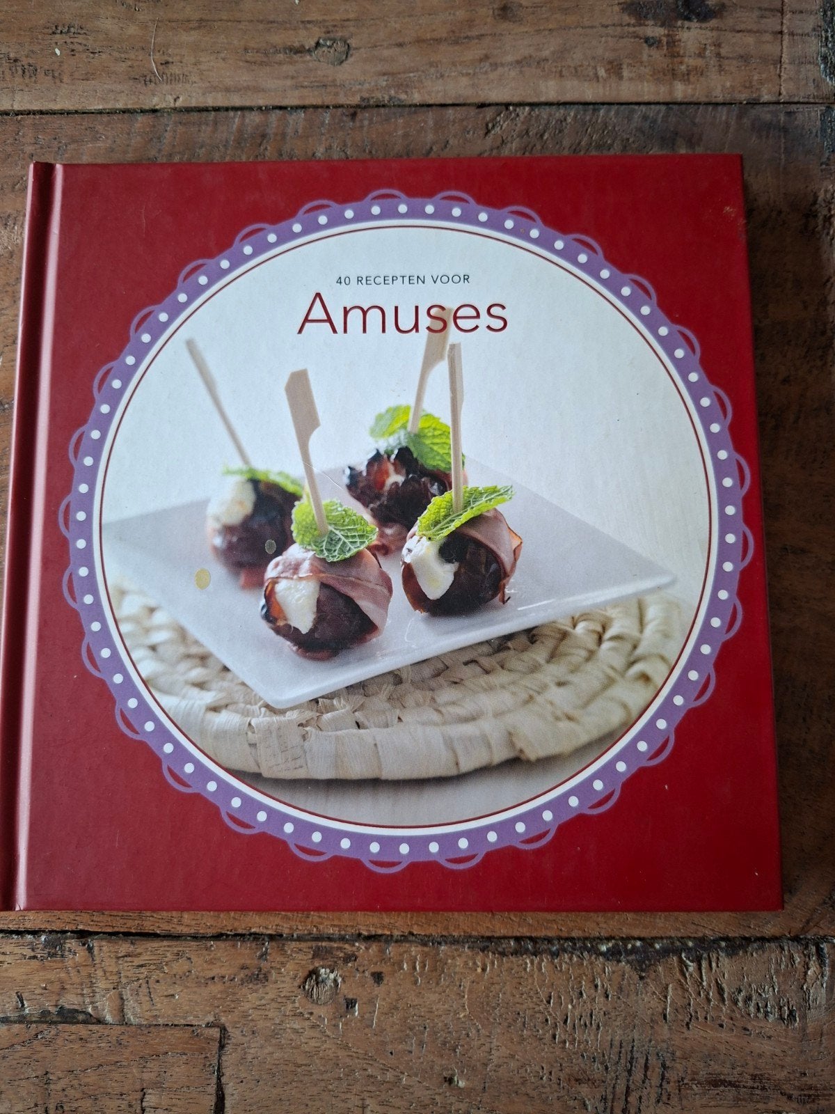 40 Recepten voor Amuses - Kookboek, Boeken, Voorgerechten en Soepen, Zo goed als nieuw, Gezond koken, Overige gebieden