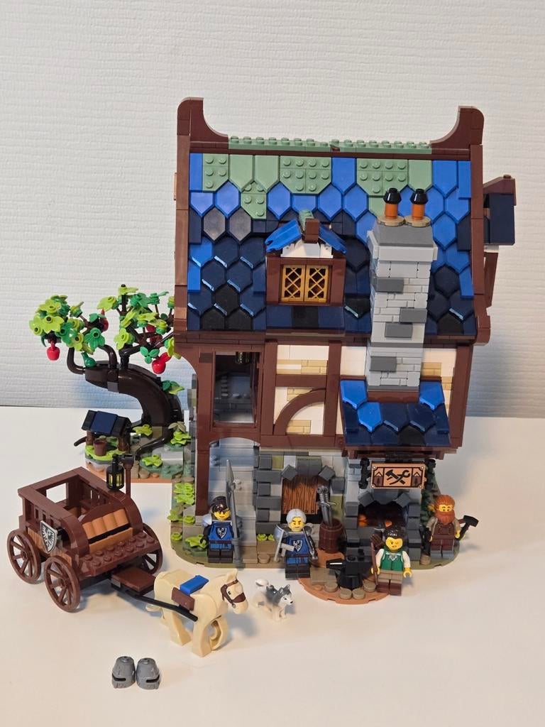 LEGO Medieval Blacksmith - 21325, Compleet, Gebruikt, Lego, Ophalen of Verzenden