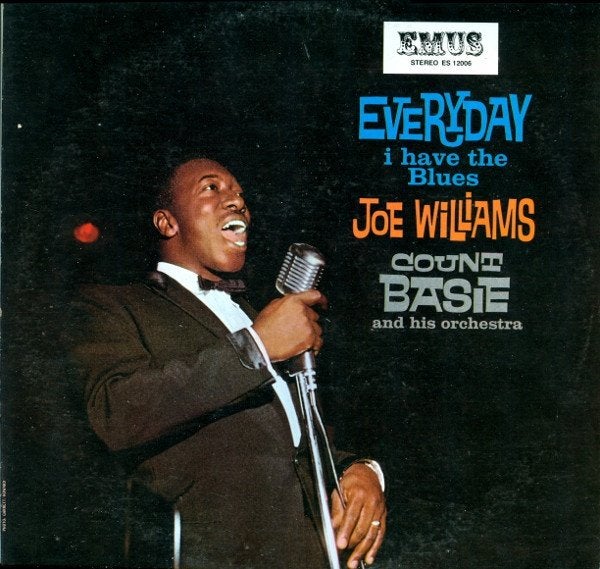 Joe Williams / Count Basie  Everyday I Have The Blues  lp, LP, Ophalen of Verzenden, Zo goed als nieuw, 12 inch