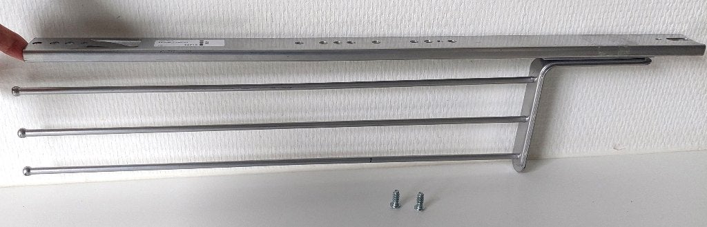 Handdoekenrek IKEA, Huis en Inrichting, Ophalen, Nieuw, Grijs, Handdoekenrek