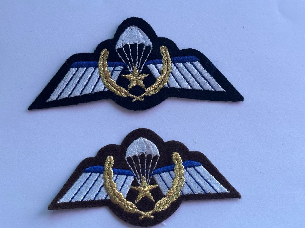 2x KCT. Nederland Para Brevet “actie wing, Verzamelen, Verzenden, Landmacht, Nederland, Kleding of Schoenen