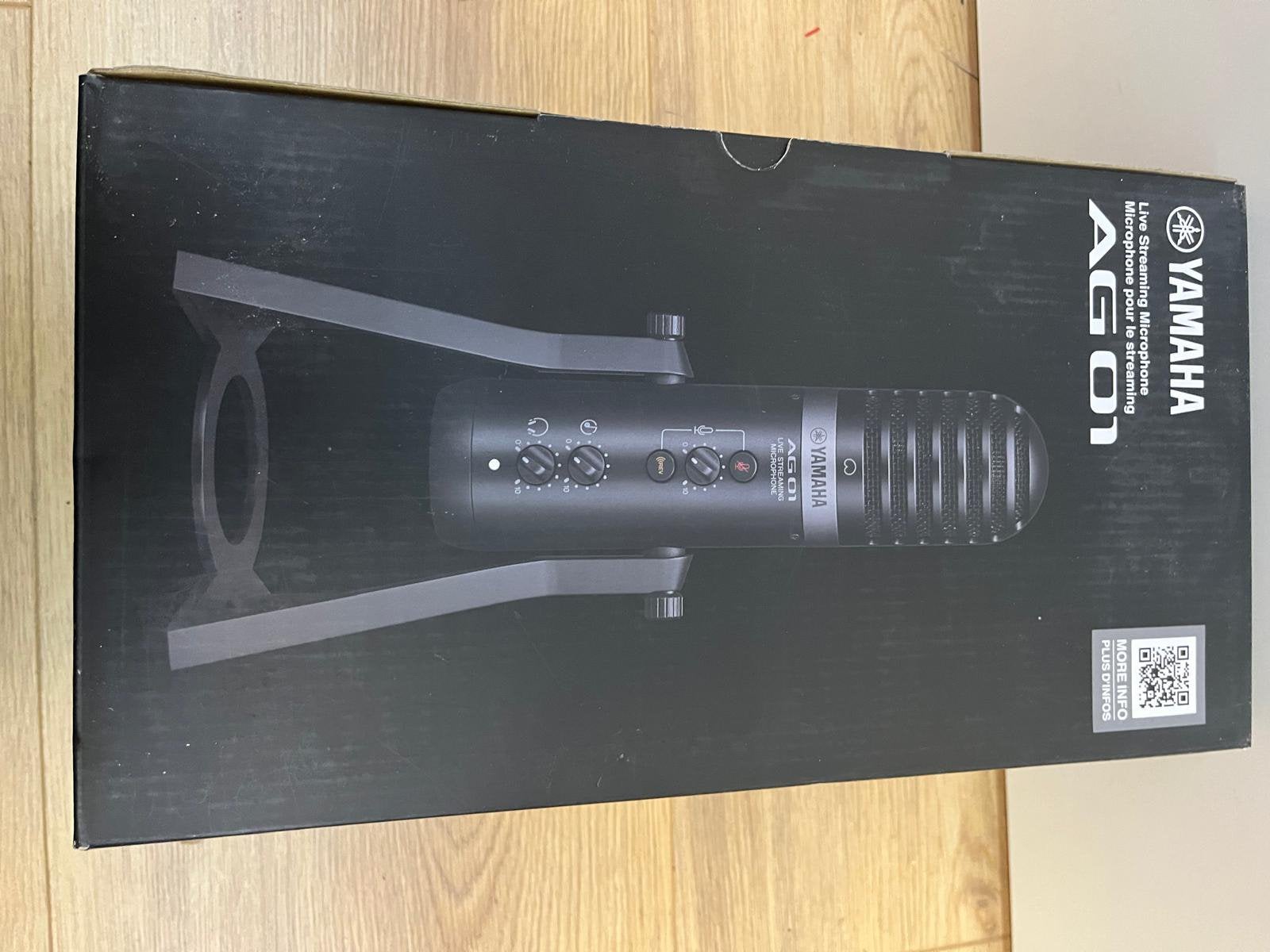 Yamaha AG01 - zwart - nieuw in originele verpakking, Ophalen of Verzenden, Nieuw, Studiomicrofoon