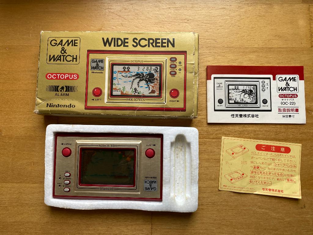 game & watch octopus, Spelcomputers en Games, Ophalen of Verzenden, Overige merken, Gebruikt