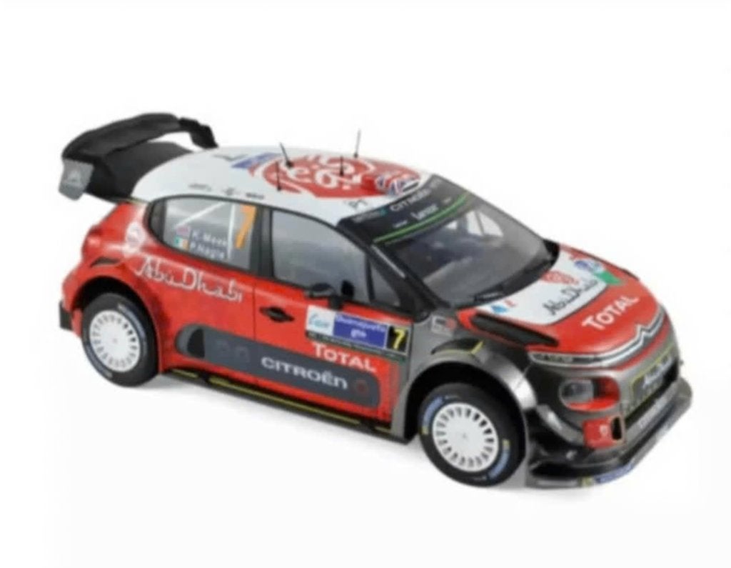 Citroen C3 WRC #7 2017 Mexico Mee& Na NOREV 1/18 ref: 181632, Verzenden, Nieuw, Auto, Norev