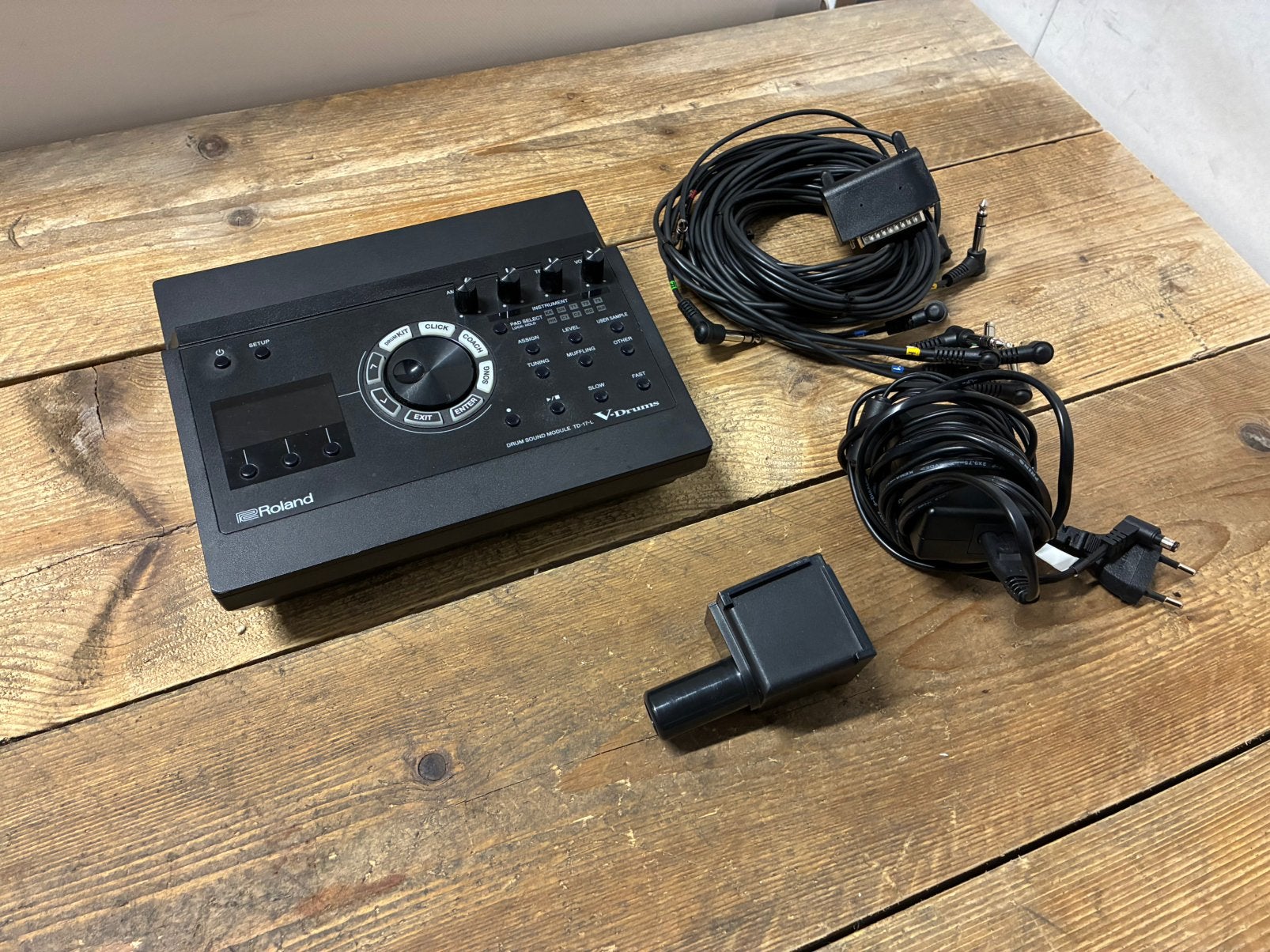 AANBIEDING! Roland TD 17 drum module Versie 2 software(TD17), Verzenden, Drums of Percussie