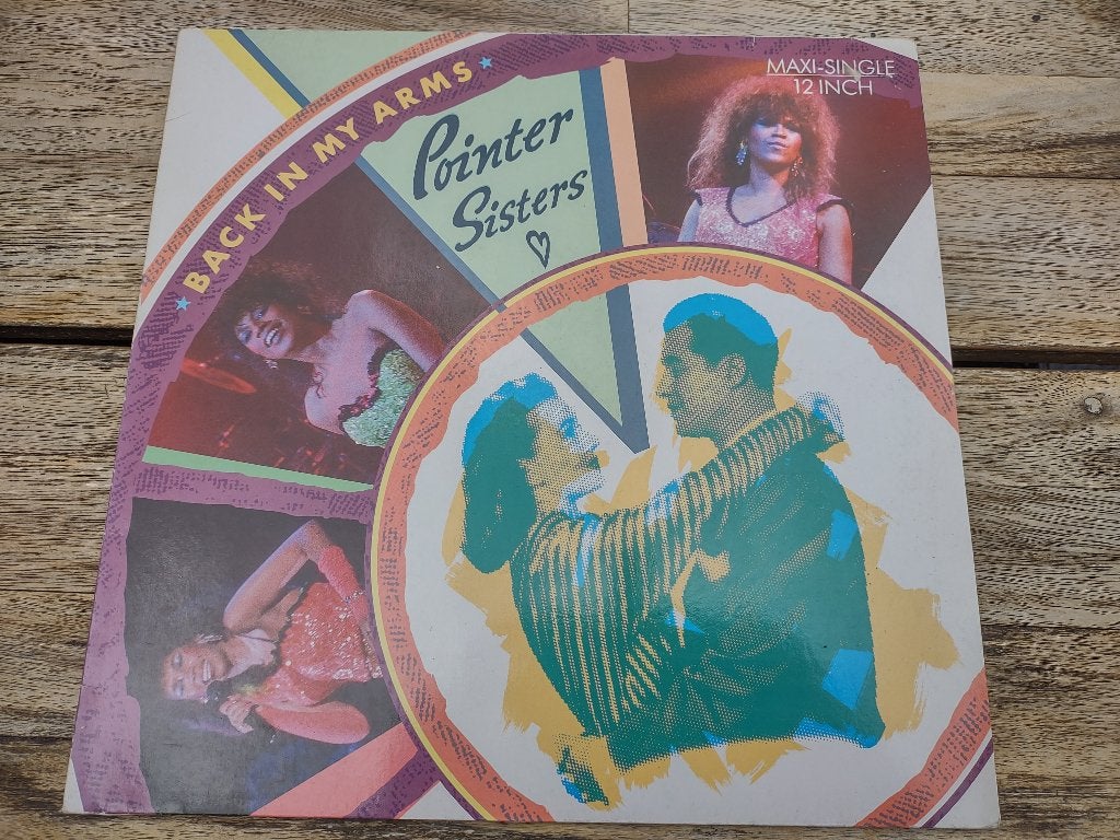 Maxi singles - Pointer Sisters - Back in my arms, Ophalen of Verzenden, Zo goed als nieuw, R&B en Soul