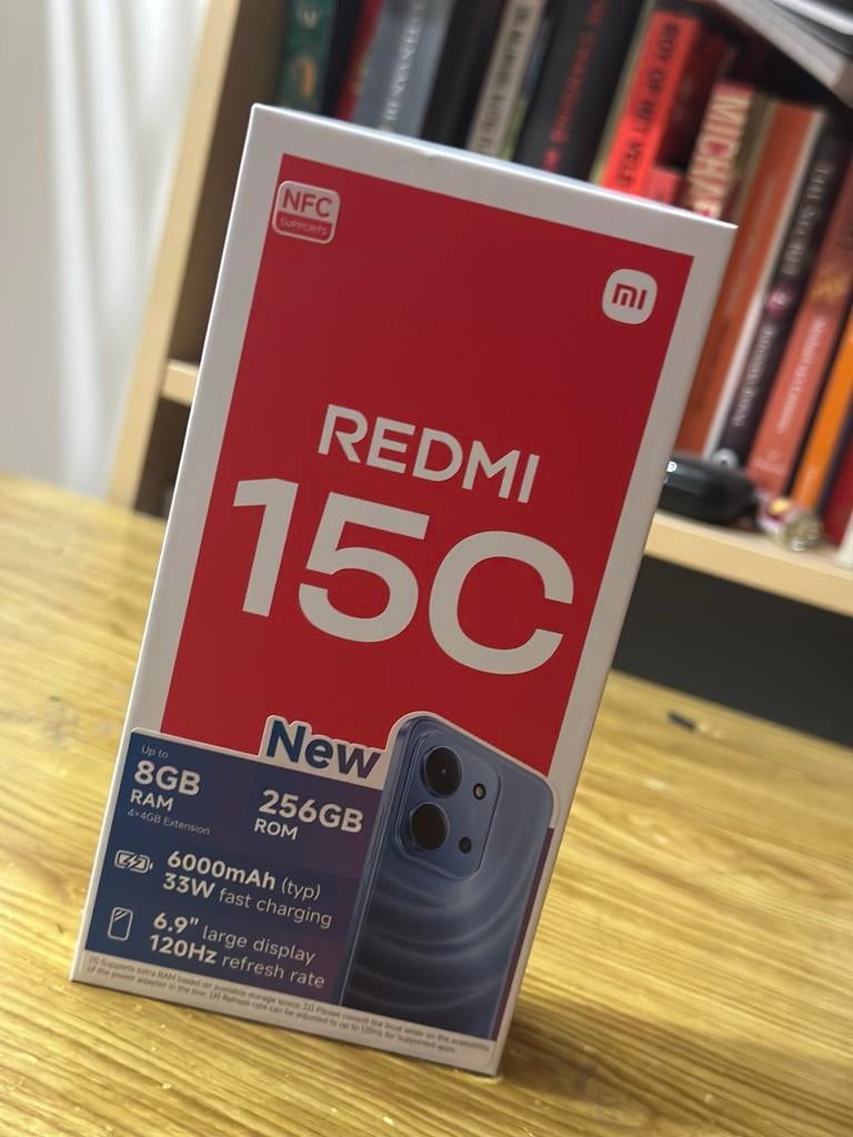 Nieuwe Redmi 15C 256GB - Ongeopend met NFC, Telecommunicatie, Mobiele telefoons | Samsung, Ophalen, Zo goed als nieuw, Zonder simlock
