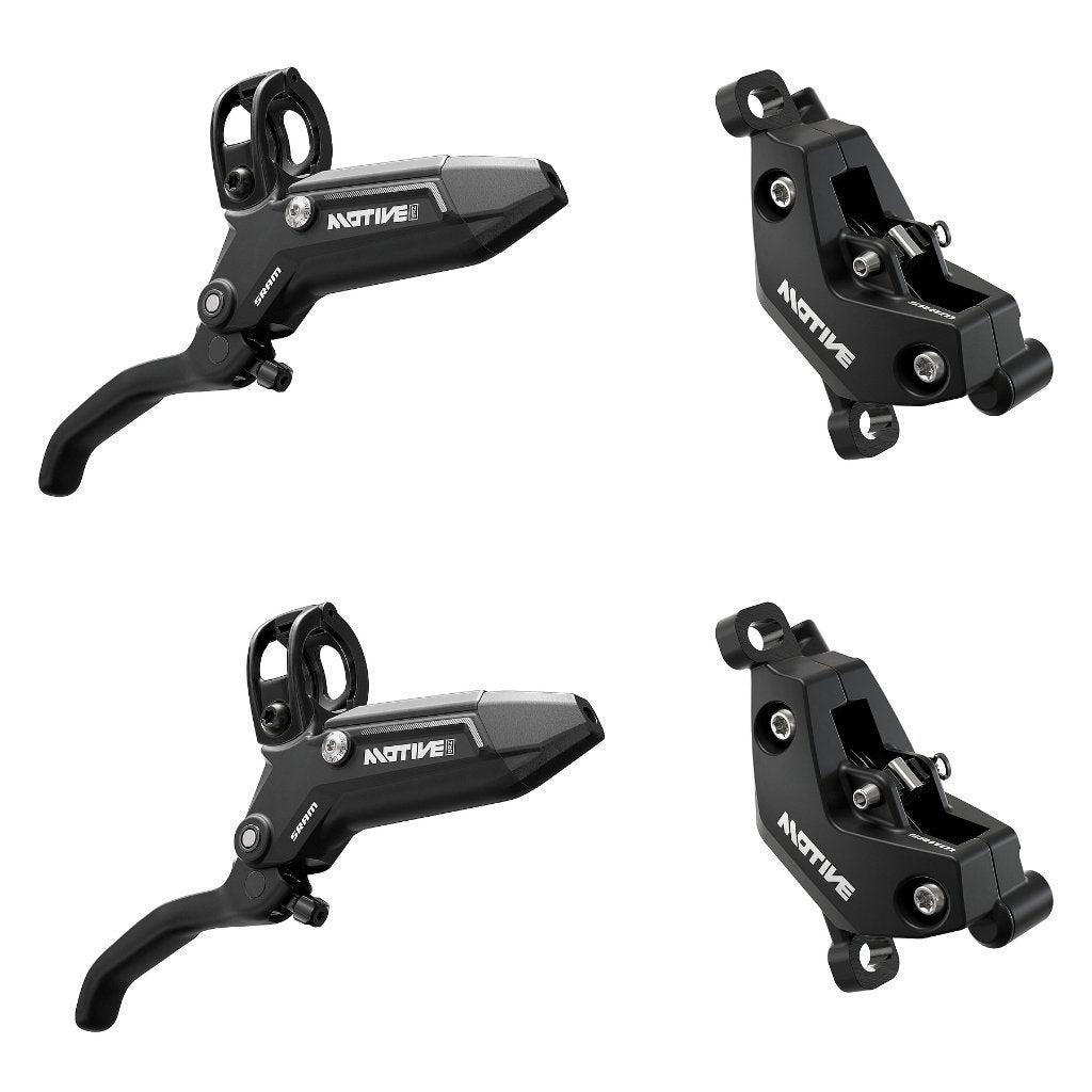 SRAM Motive Bronze Stealth remmenset incl. schijven, Fietsen en Brommers, Fietsonderdelen, Remmen, Ophalen of Verzenden, Zo goed als nieuw