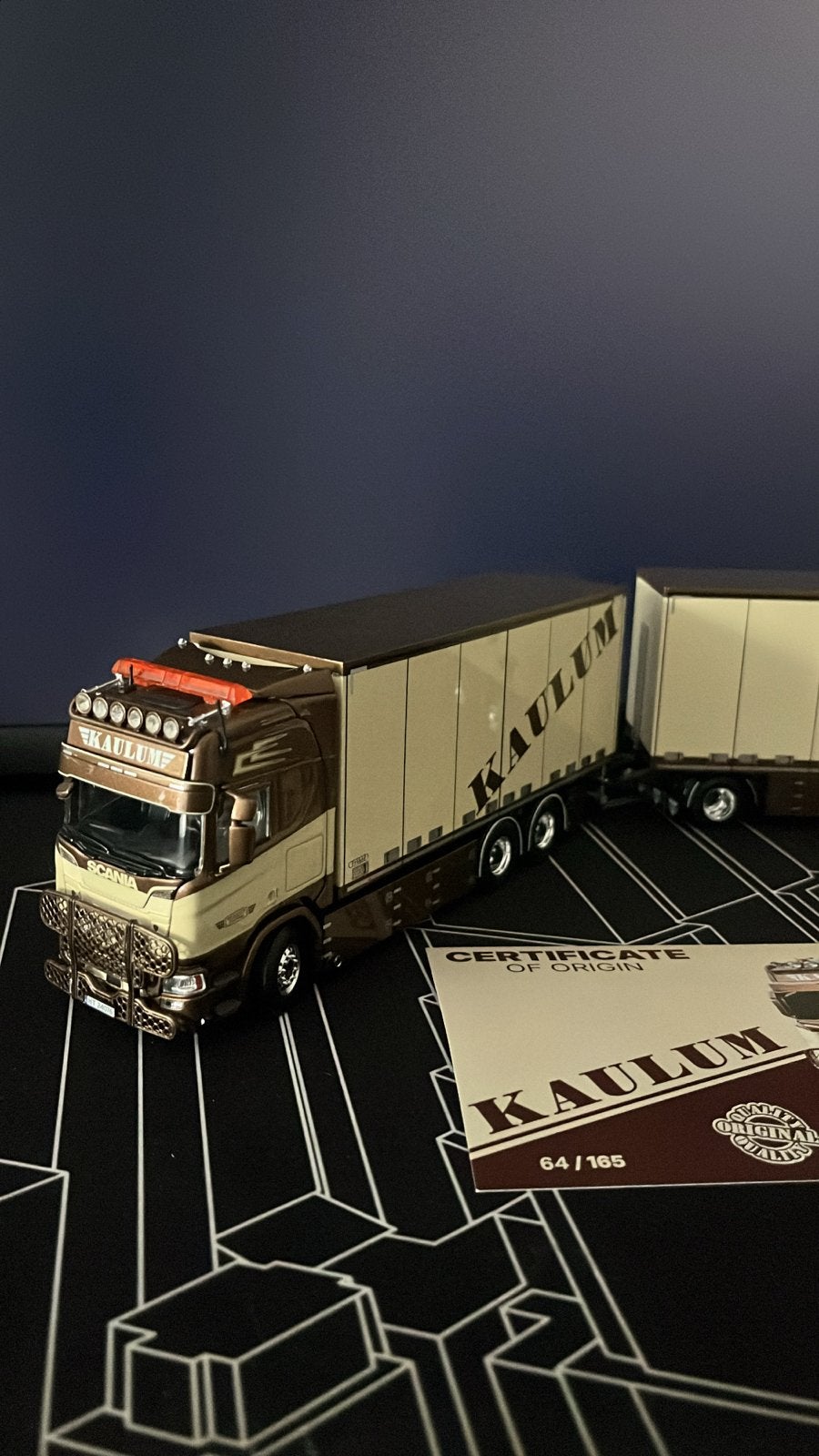 Kaulum combi model vrachtwagen - Zo goed als nieuw, Ophalen of Verzenden, Zo goed als nieuw