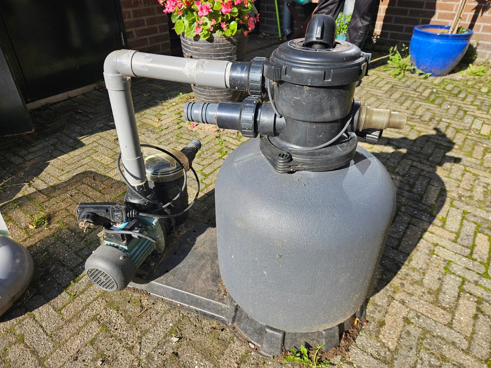 Zandfilter installatie, Ophalen, Gebruikt, Filter