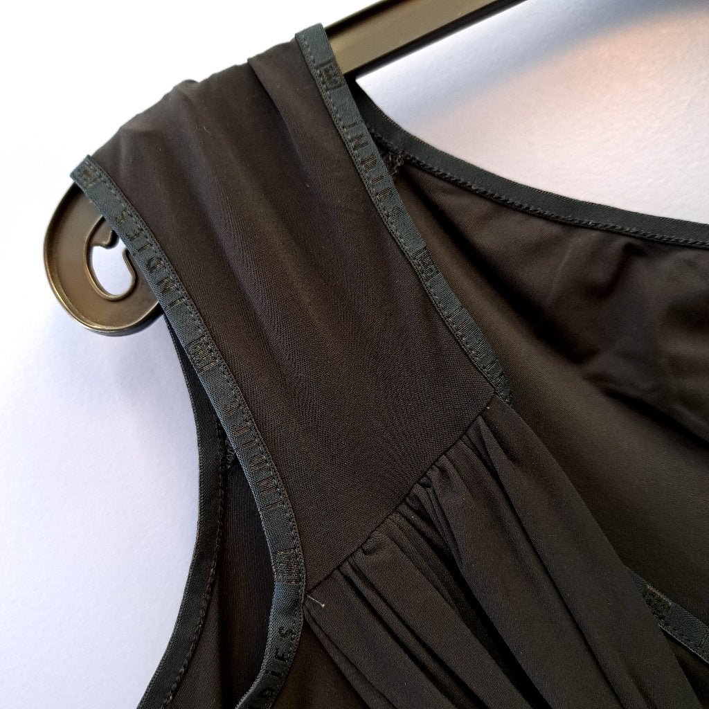 Indies travelstof kort jurkje / tuniek donker blauw S 41165, Blauw, ., Indies, Ophalen of Verzenden