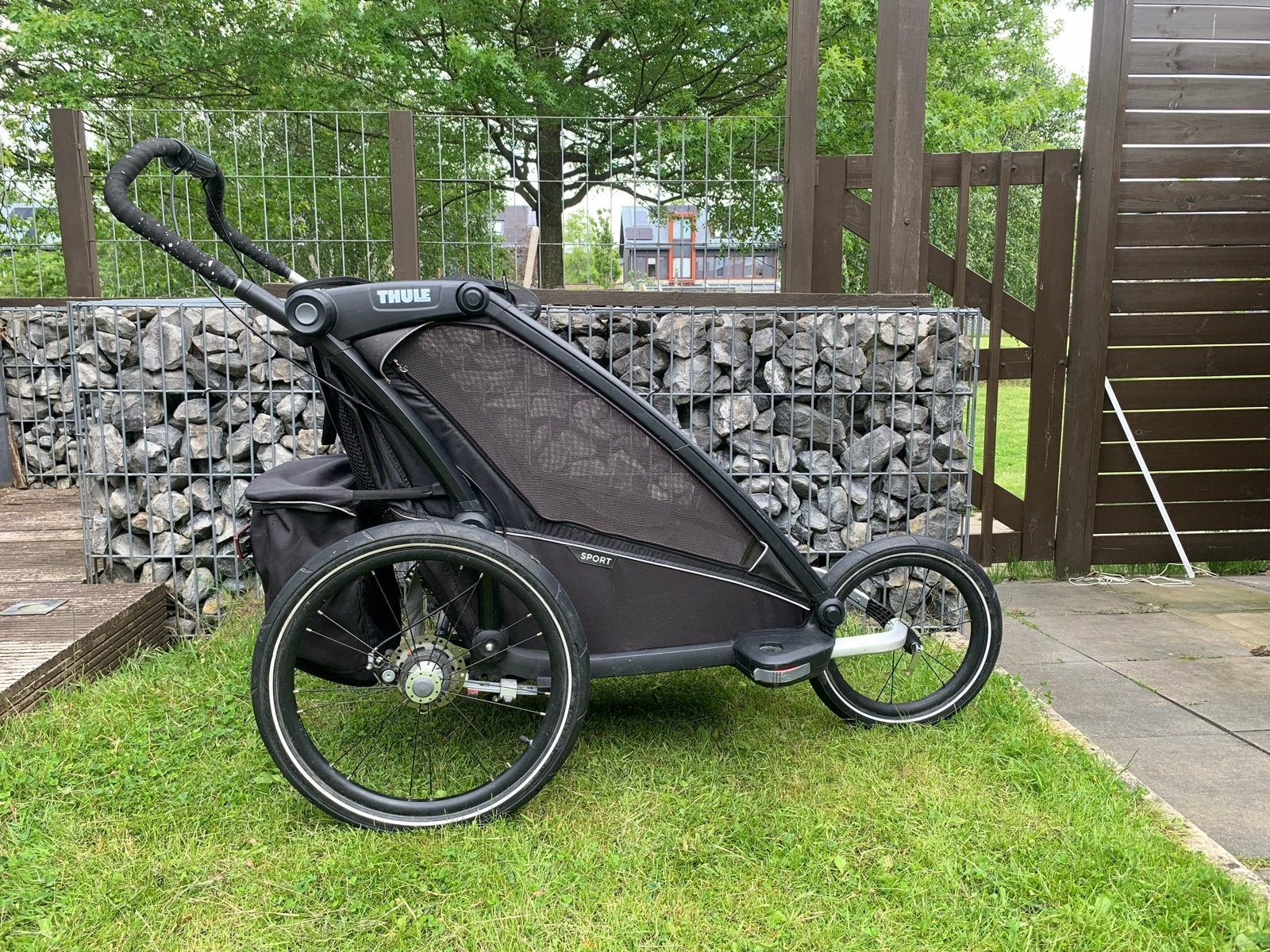Thule Sport 1, Kinderen en Baby's, Buggy's, Ophalen, Gebruikt, Overige merken, Zonnekap