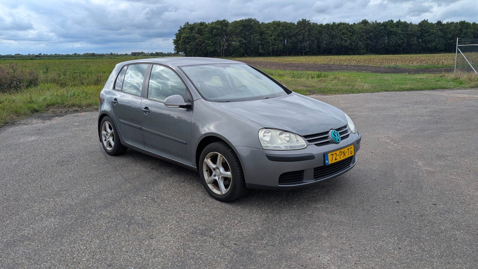 Volkswagen Golf 1.6 16V FSI 85KW 5D 2004 Grijs, Auto's, Voorwielaandrijving, 4 cilinders, 620 kg, Origineel Nederlands