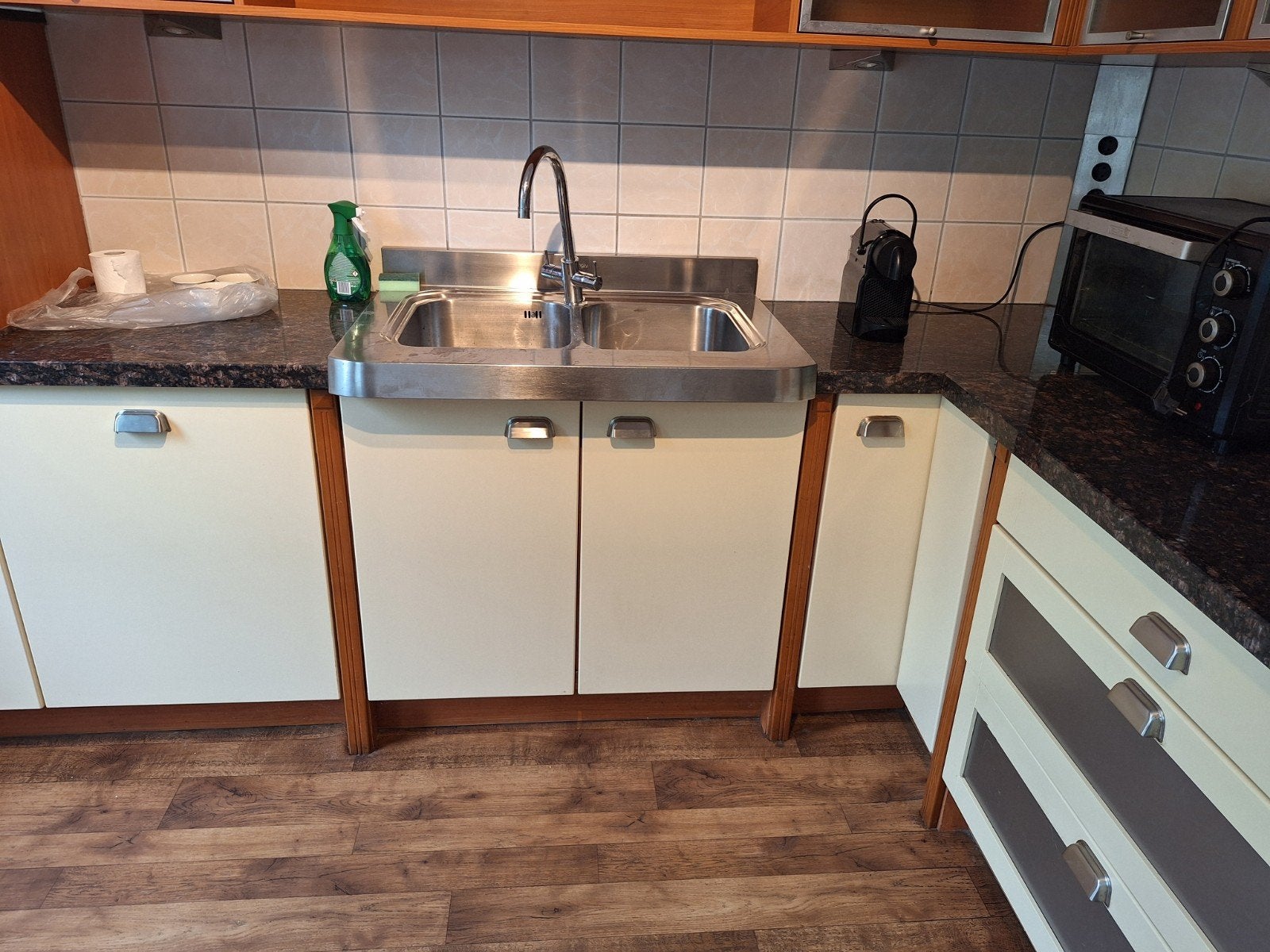 Keuken met apparatuur, Ophalen, Gebruikt, Hoekkeuken