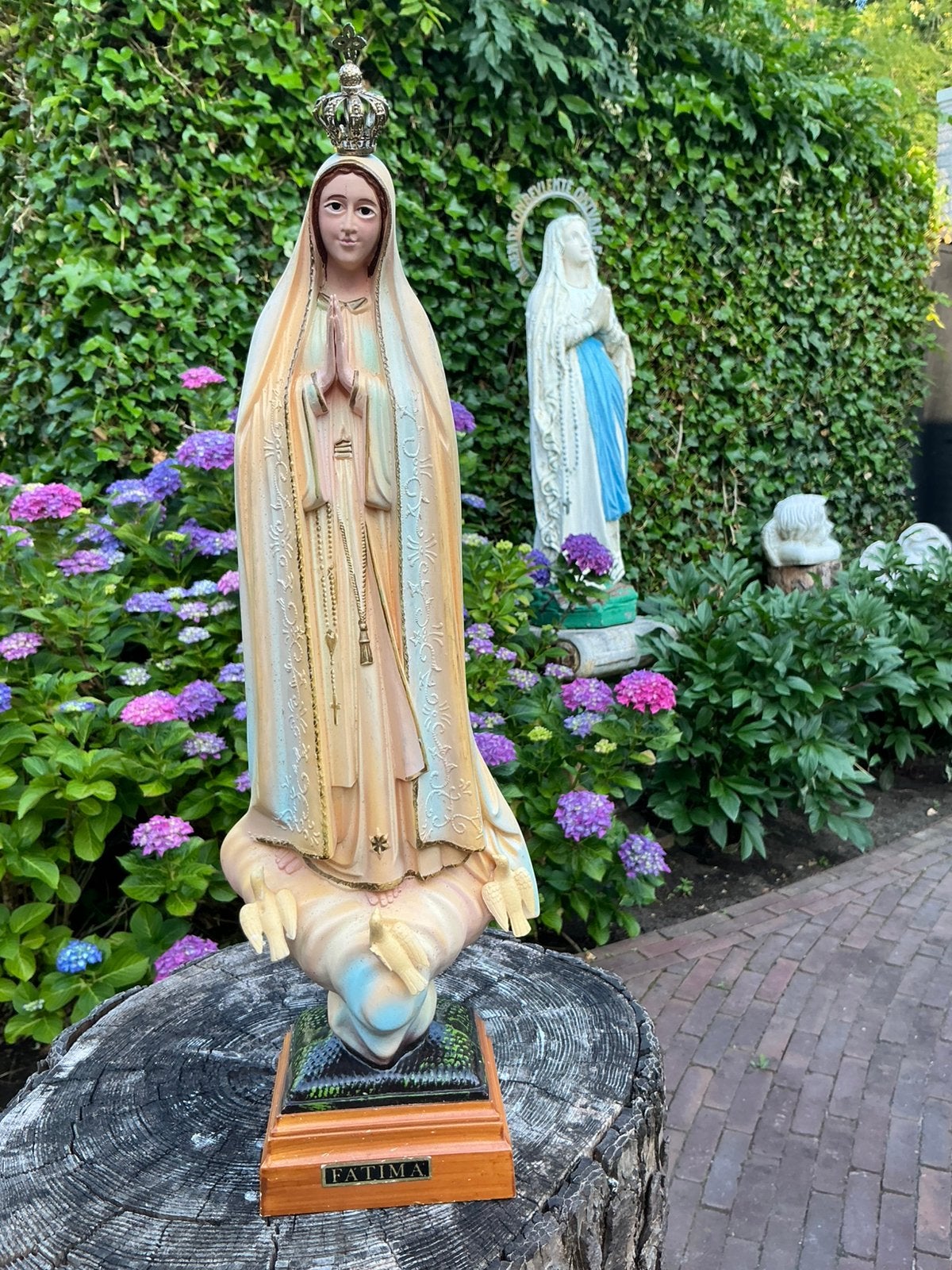 Mooi Mariabeeld ❤️ O.L.V Fatima, Antiek en Kunst, Antiek | Religie, Ophalen of Verzenden