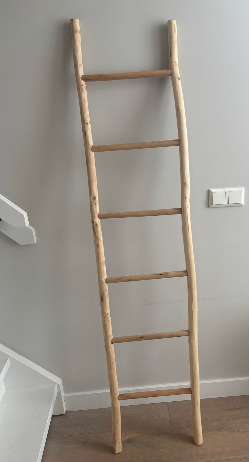 Decoratie ladder van hout in goede staat, Huis en Inrichting, Ophalen, Hout, Gebruikt, Landelijk