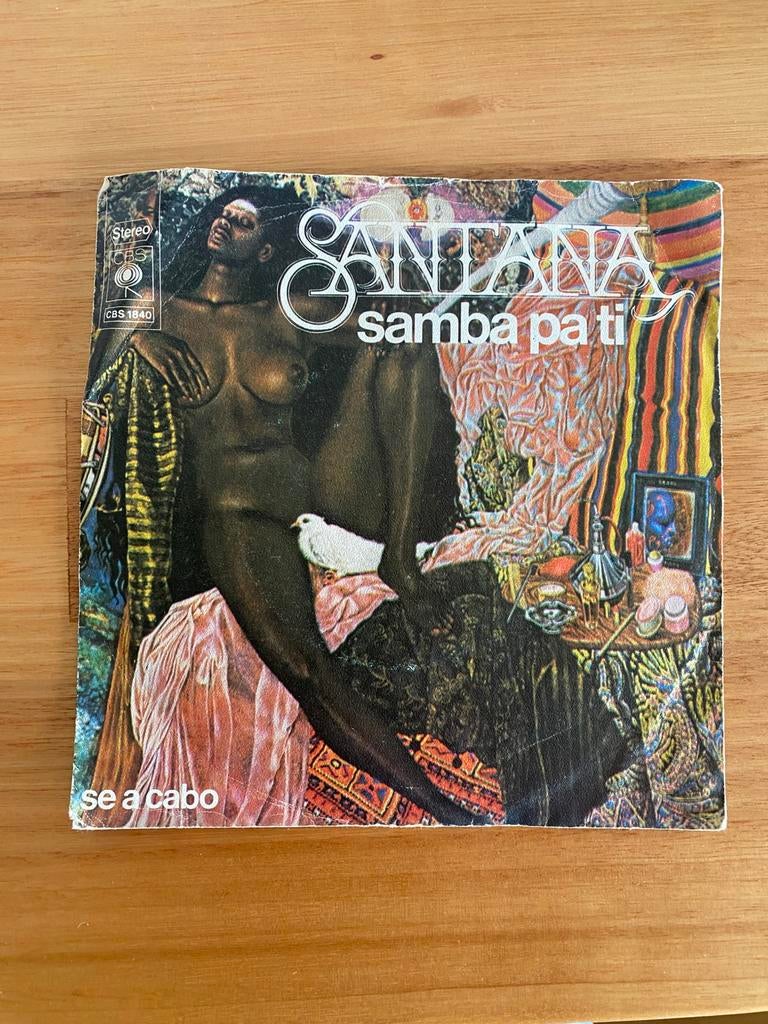 Santana - Samba Pa Ti single vinyl., Ophalen of Verzenden, Zo goed als nieuw
