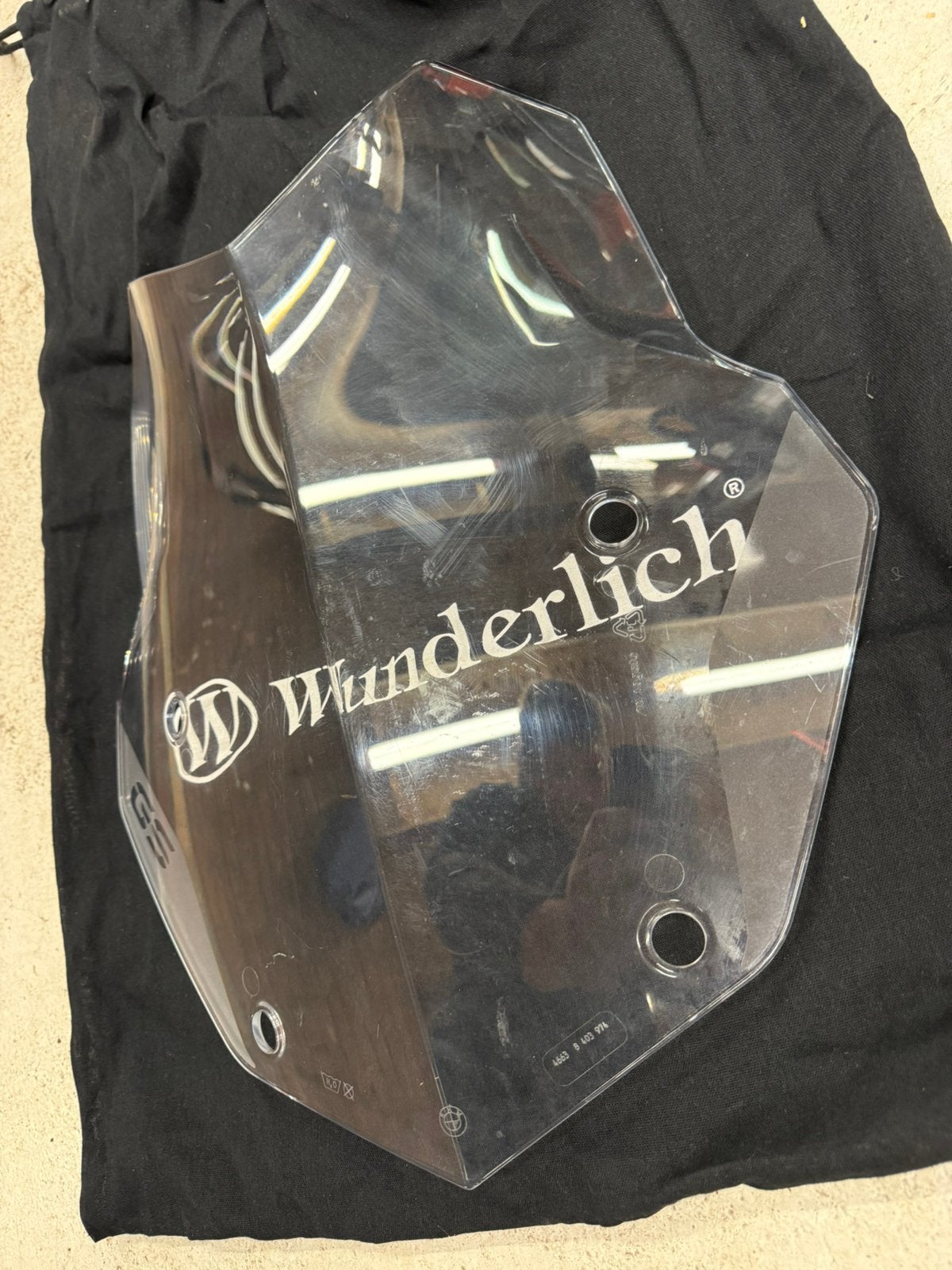 originele Bmw gs 1250 ruit / kuip ruit., Motoren, Ophalen of Verzenden, Gebruikt