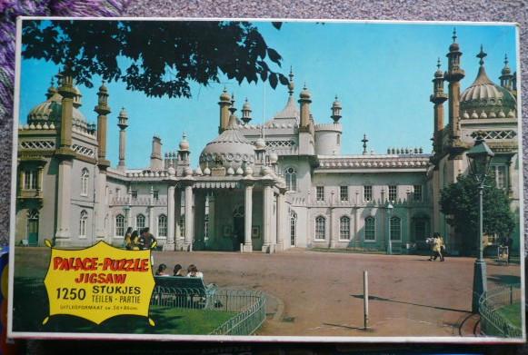oude legpuzzel BRIGHTON Engeland 1250 stukjes Palace-Puzzle, Ophalen of Verzenden, 500 t/m 1500 stukjes, Zo goed als nieuw, Legpuzzel