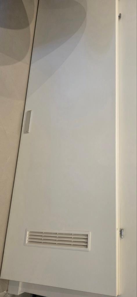 Nieuwe meterkast deur 232x76 cm met ventilatie en slot, Ophalen of Verzenden