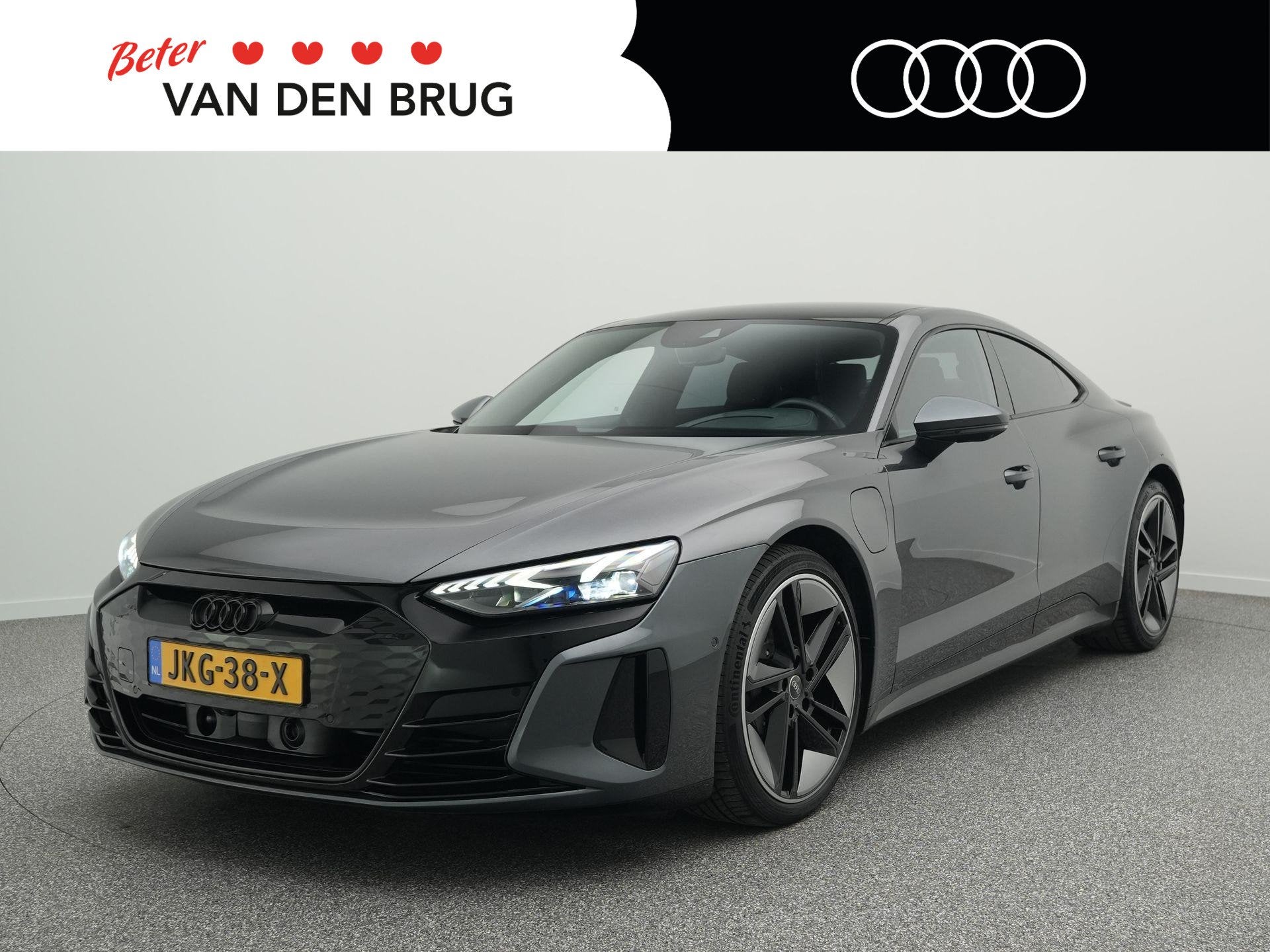 Audi e-tron GT GT Competition 93 kWh | Bang & Olufsen | Lase, Auto's, Automaat, Gebruikt, Zwart, Verwarmde buitenspiegels