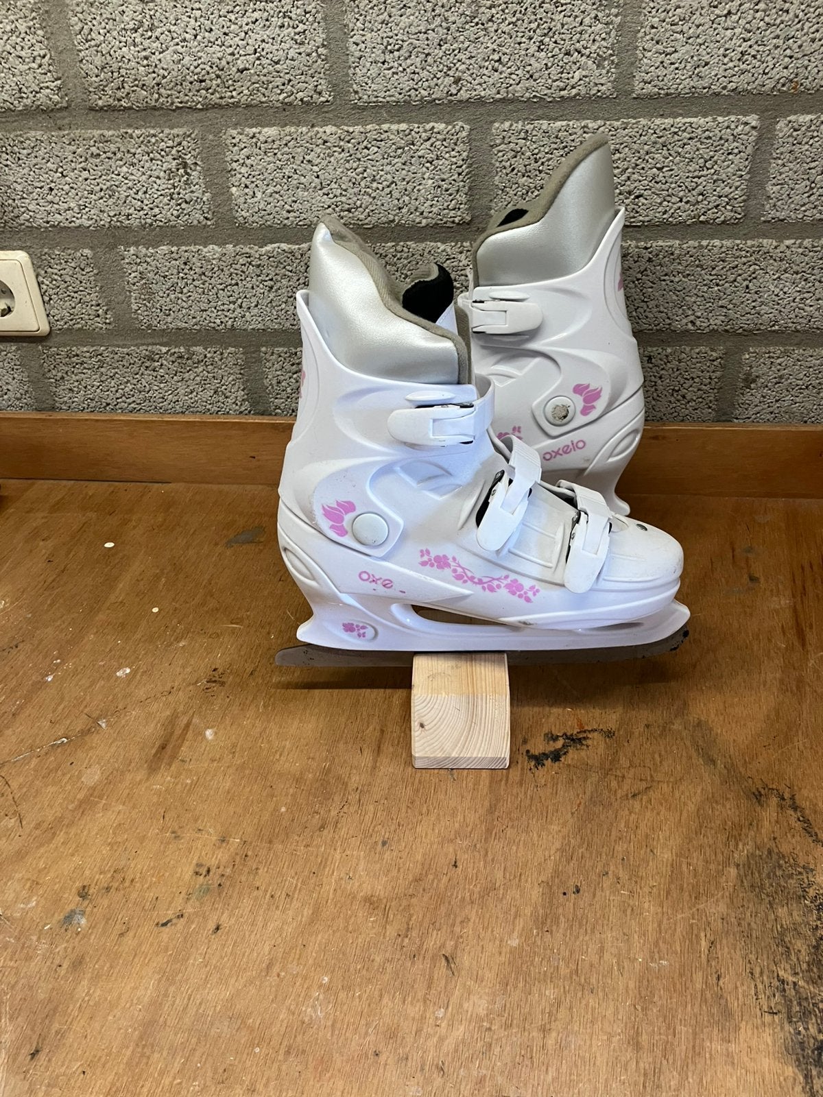 Oxelo kunstschaatsen maat 38, Sport en Fitness, Ophalen of Verzenden, Zo goed als nieuw, Kunstschaatsen, Overige merken