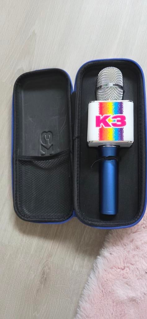 K3 microfoon, amper gebruikt, Ophalen of Verzenden, Zo goed als nieuw
