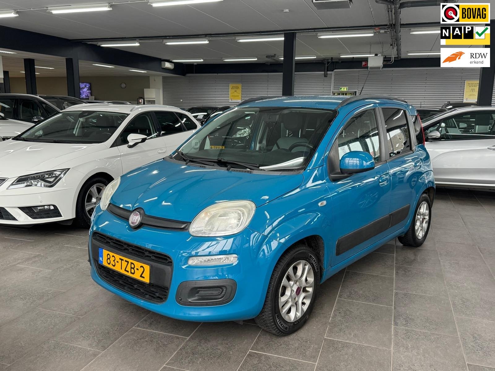 Fiat Panda 0.9 TwinAir Lounge airco cruise controle lm-velge, Voorwielaandrijving, Euro 5, Gebruikt, Panda