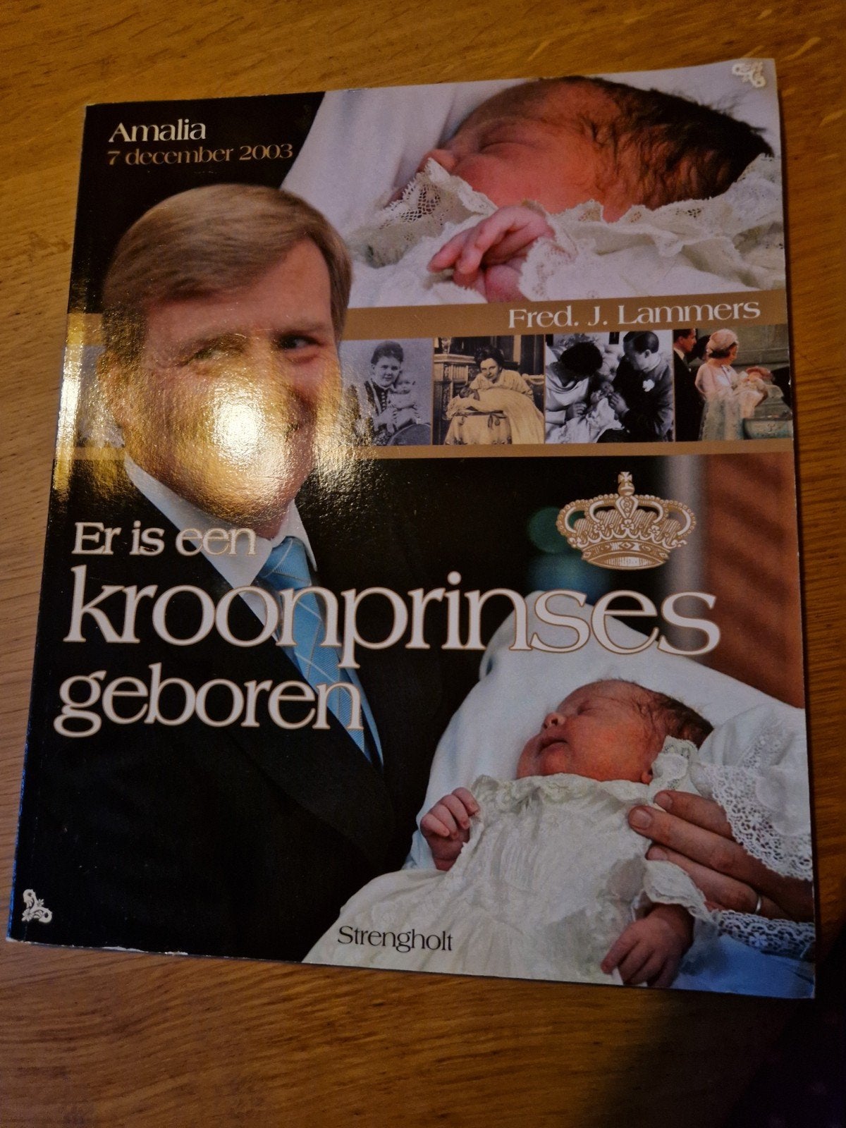 ER IS EEN KROONPRINSES GEBOREN, Ophalen of Verzenden, Nederland, Kaart, Foto of Prent