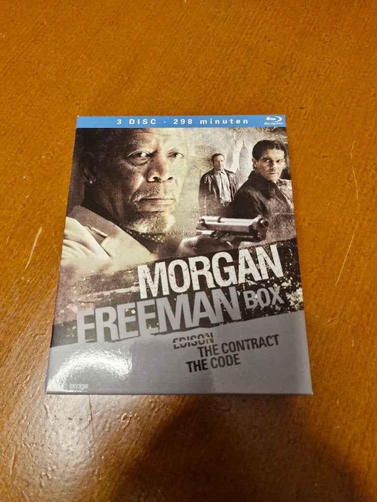 Morgan Freeman box (3 Bluerays), Engels, Vanaf 16 jaar, Nederlands, Boxset