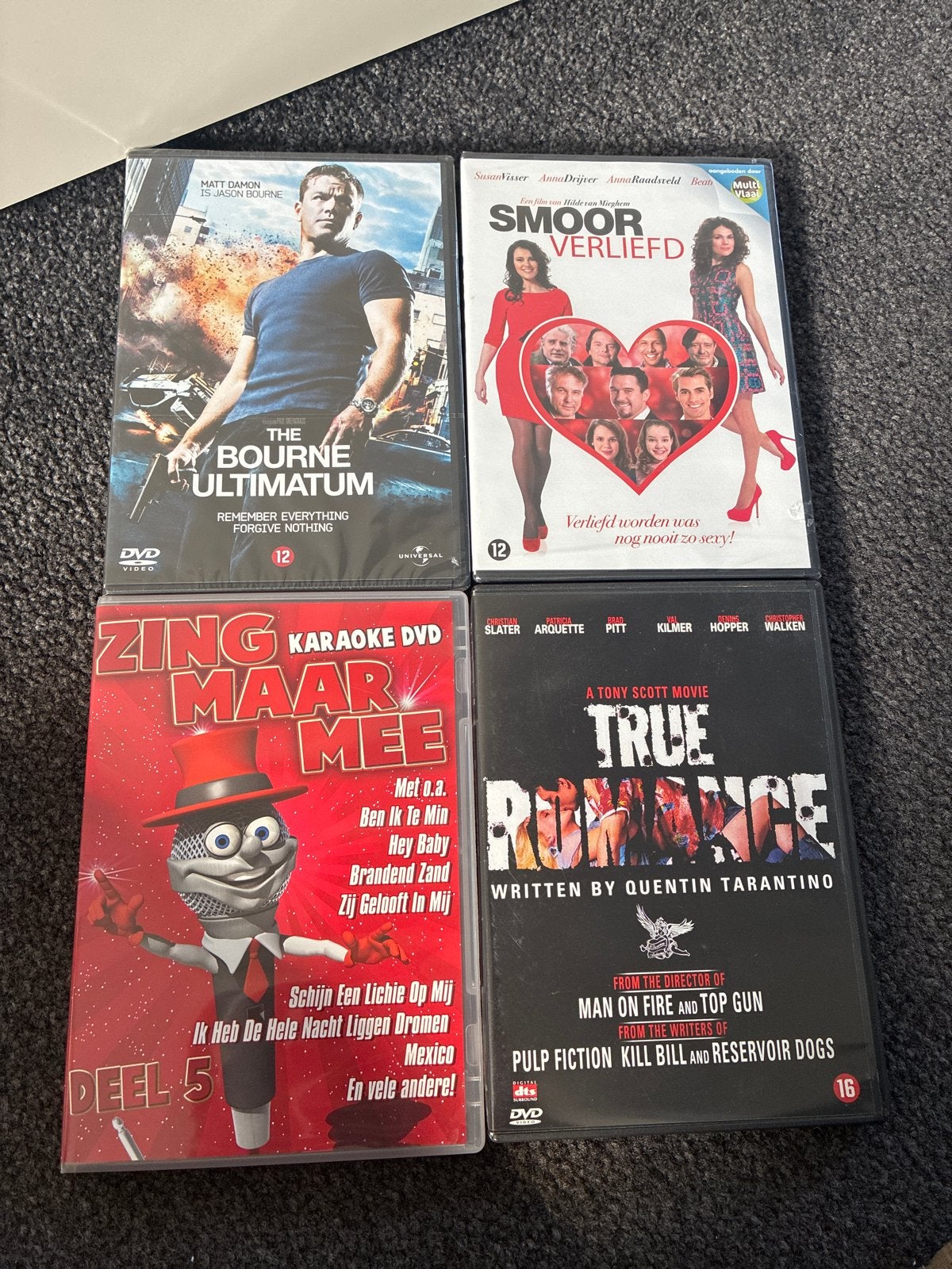 Diverse DVD Collectie: Actie, Romantiek & Karaoke, Cd's en Dvd's, Vanaf 16 jaar, Nederlands, Overige genres, Ophalen of Verzenden