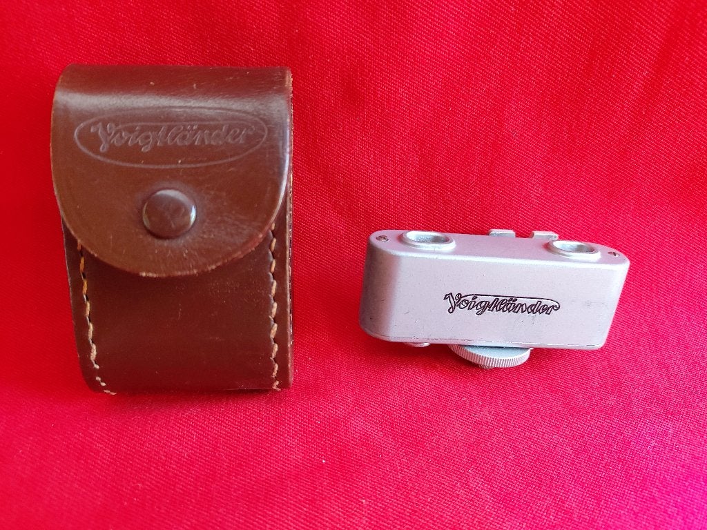 afstandmeter camera Voigtlander, Ophalen of Verzenden, Gebruikt, Compact, Overige Merken