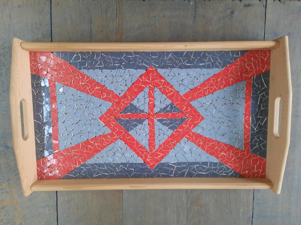 Mozaïek dienblad., Ophalen of Verzenden, Nieuw