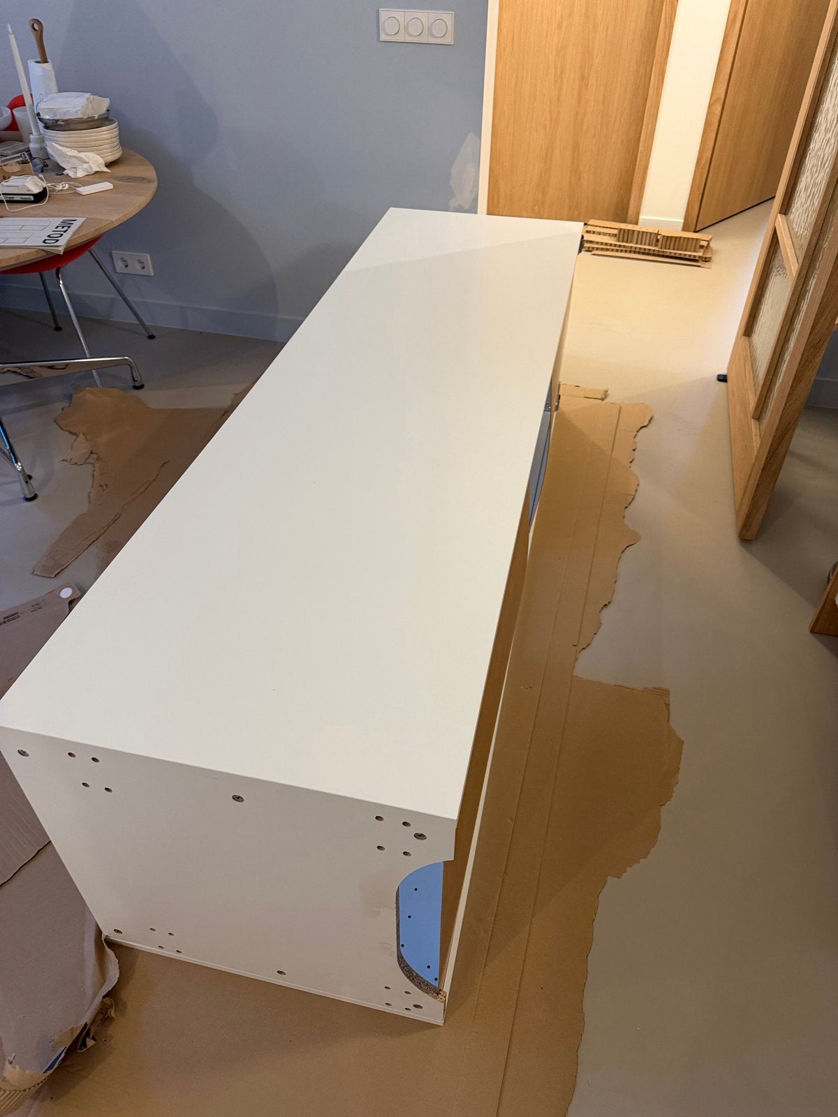 2x IKEA Metod kasten 220 cm hoog voor koelkast/oven ( nieuw), Ophalen, Met plank(en), 200 cm of meer, 50 tot 100 cm