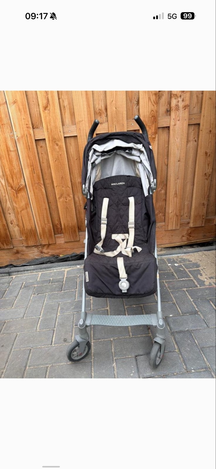 Maclaren Buggy - Perfect voor reizen, Kinderen en Baby's, Buggy's, Ophalen, Gebruikt, Maclaren, Verstelbare rugleuning