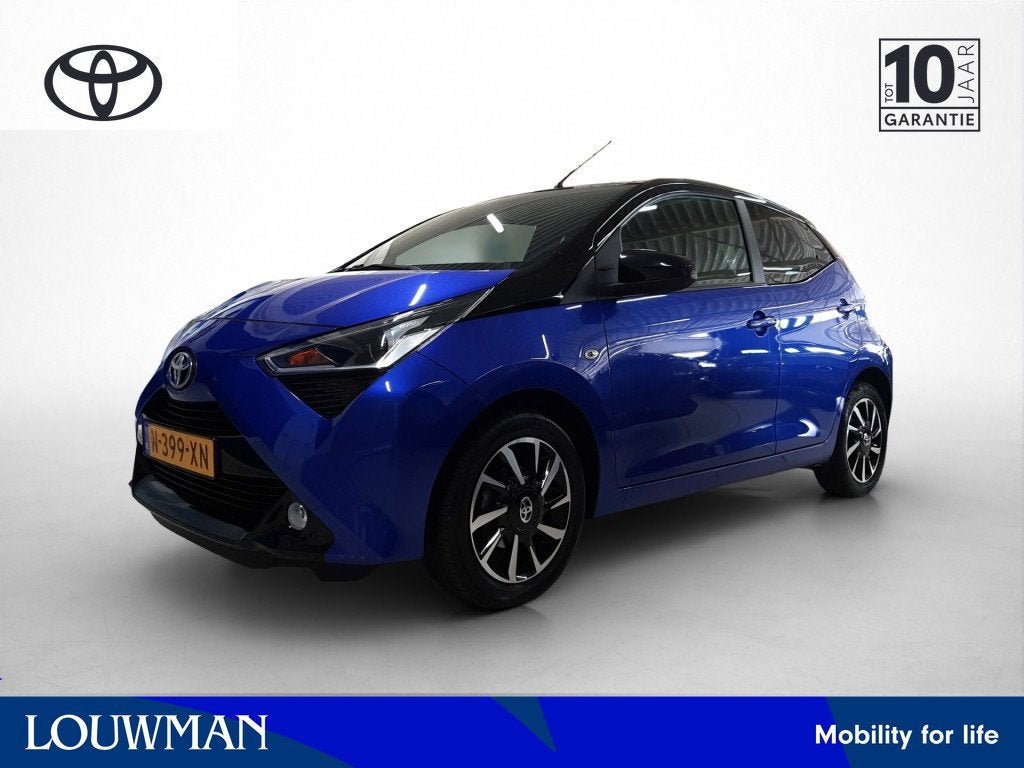 Toyota Aygo 1.0 VVT-i x-cite ultimate | Climate Control | Ap, Auto's, Voorwielaandrijving, 12 maanden, Stof, Gebruikt