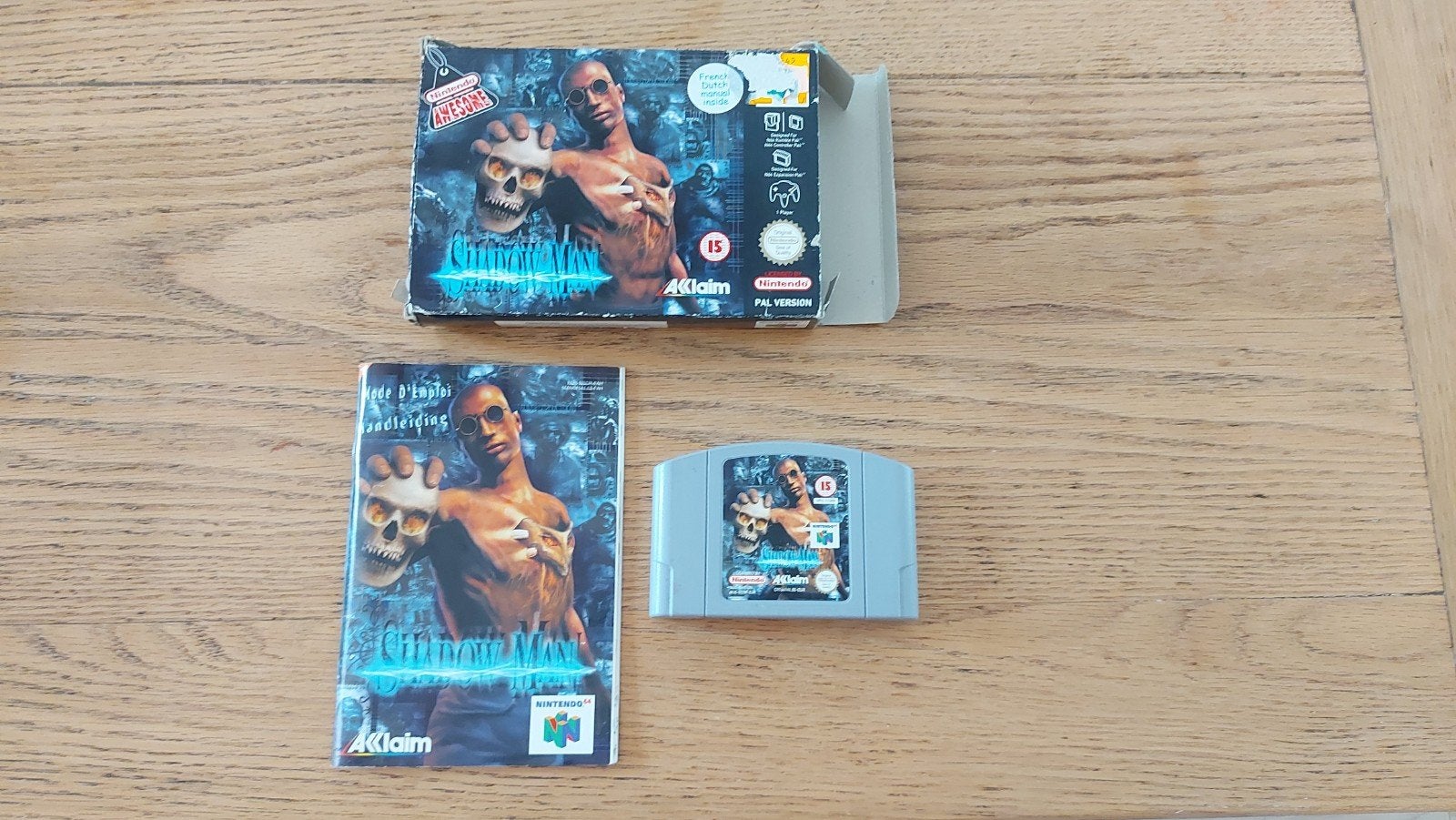 Shadow Man N64						€ 45, 1 speler, Verzenden, Avontuur en Actie, Vanaf 3 jaar