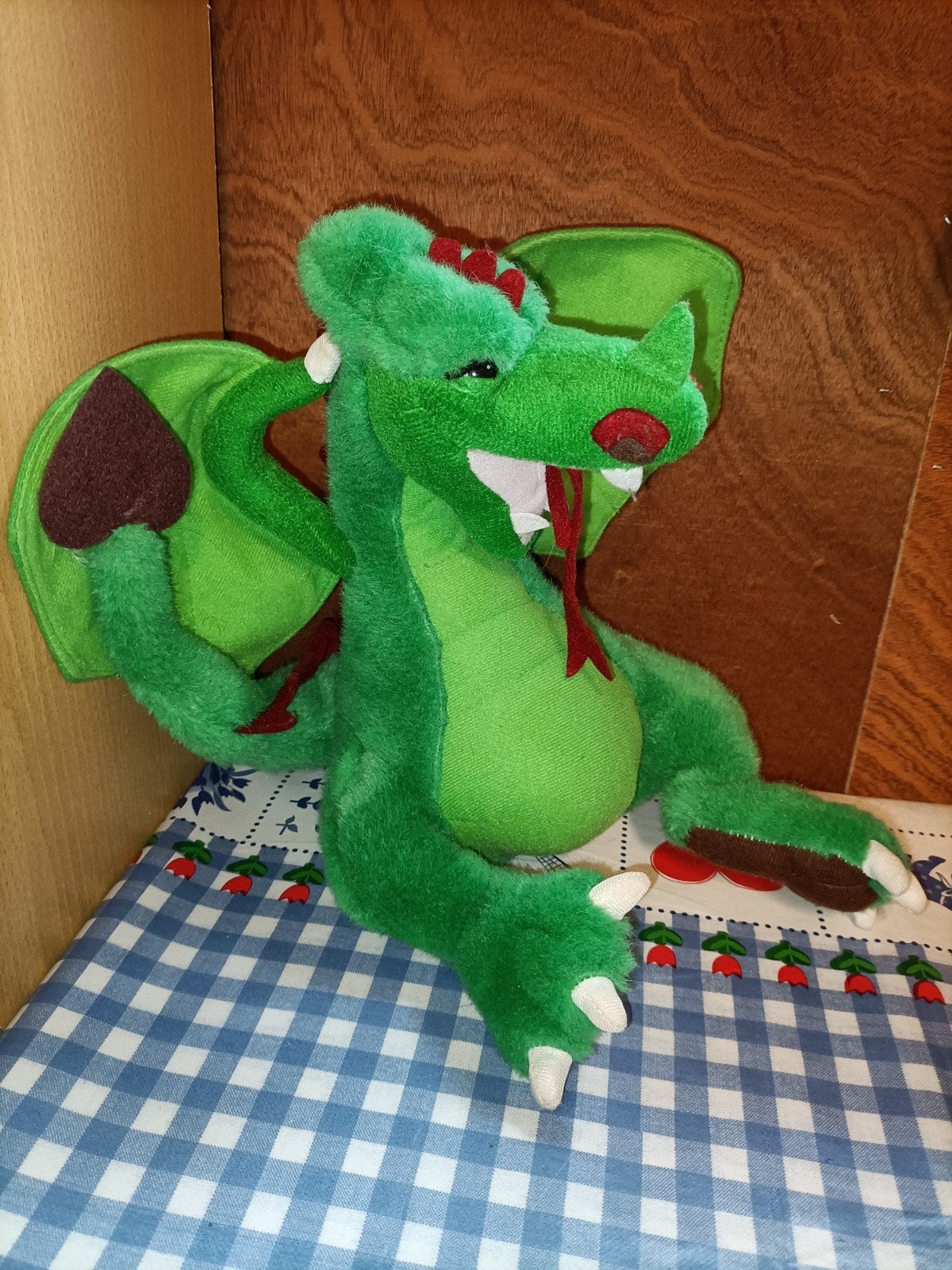 Draak knuffel Sprookjesboom Efteling 28 cm groot, Ophalen of Verzenden, Gebruikt, Overige typen