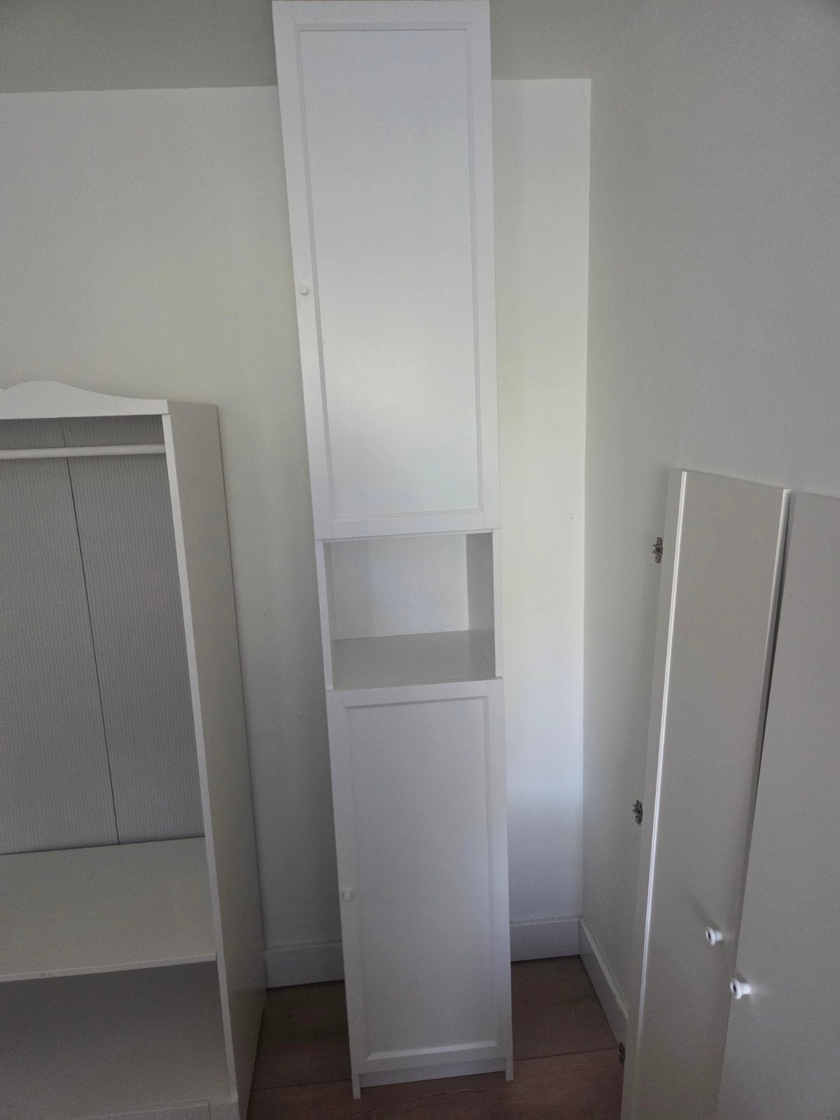 IKEA Billy kast wit 40x39x202 cm zo goed als nieuw, Ophalen, Zo goed als nieuw